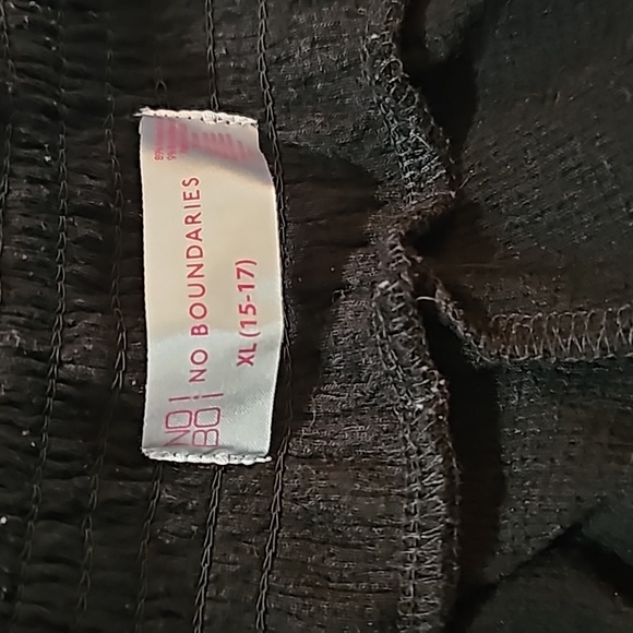 2 PIECE SET no boundaries XL(15-17) lounge shorts grey and black - Picture 4 of 5